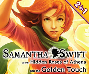 Samantha Swift Bundel: The Hidden Roses of Athena en The Golden Touch (2-in-1)